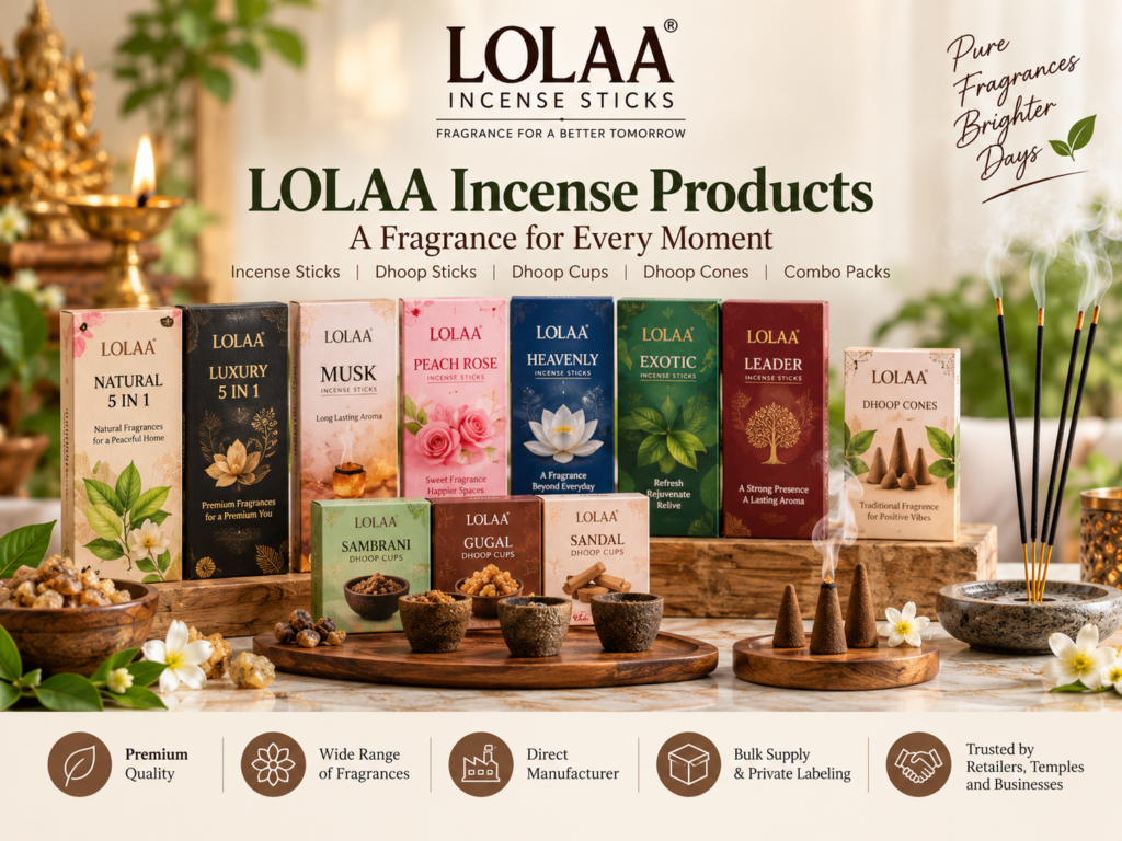 LOLAA incense products