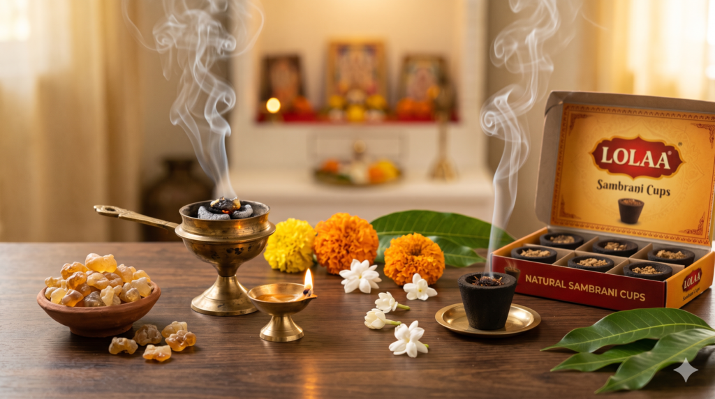 traditional sambrani incense